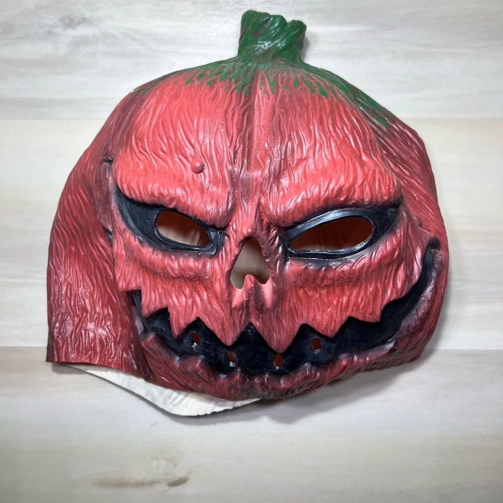 Jack-O'-Lantern Horror Scary Pumpkin Mask For Halloween Cosplay Party Costume